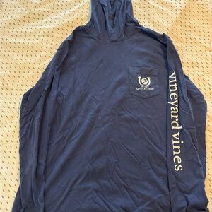 Vineyard Vines Kentucky Derby Blue Hoodie